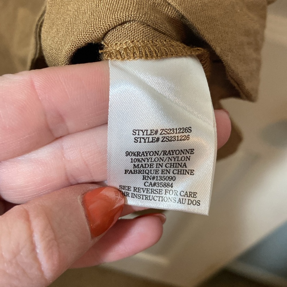 Z Supply Sun Tan Romper Sz L - Picture 7 of 7